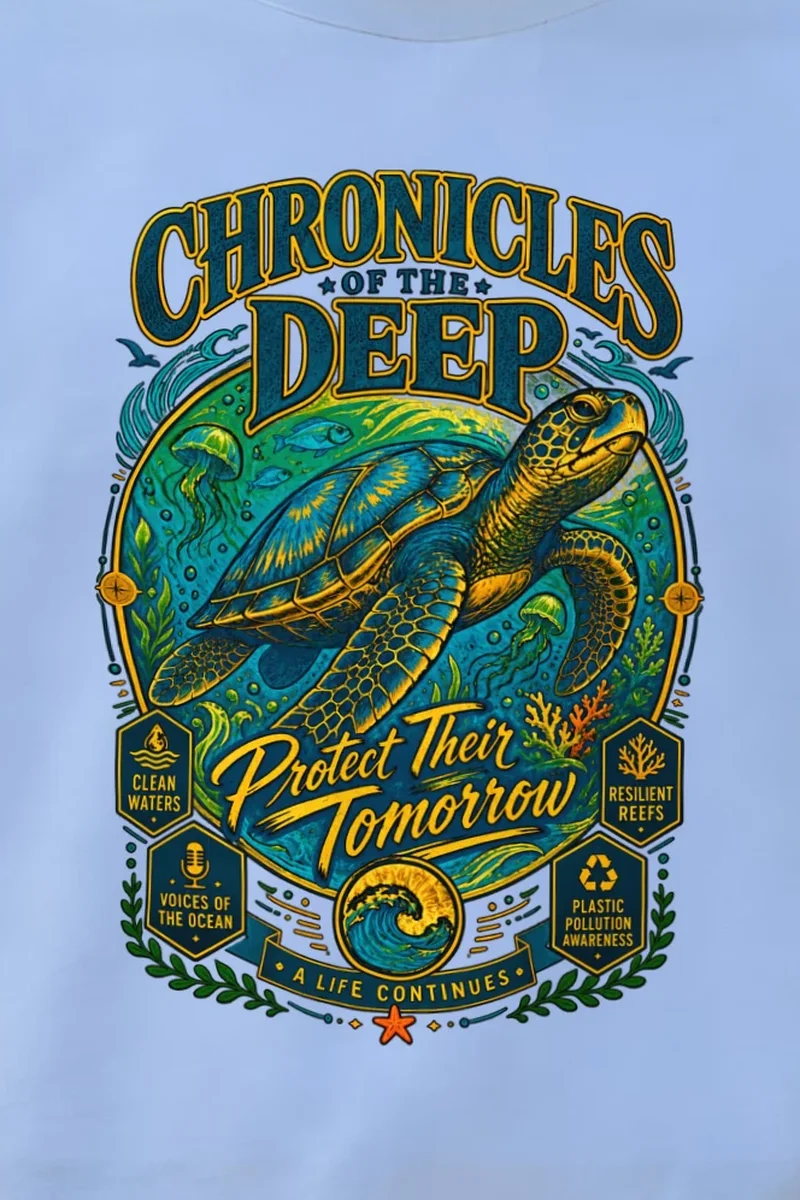 "Chronicles of the Deep" Heavy Blend Unisex Crewneck Sweatshirt