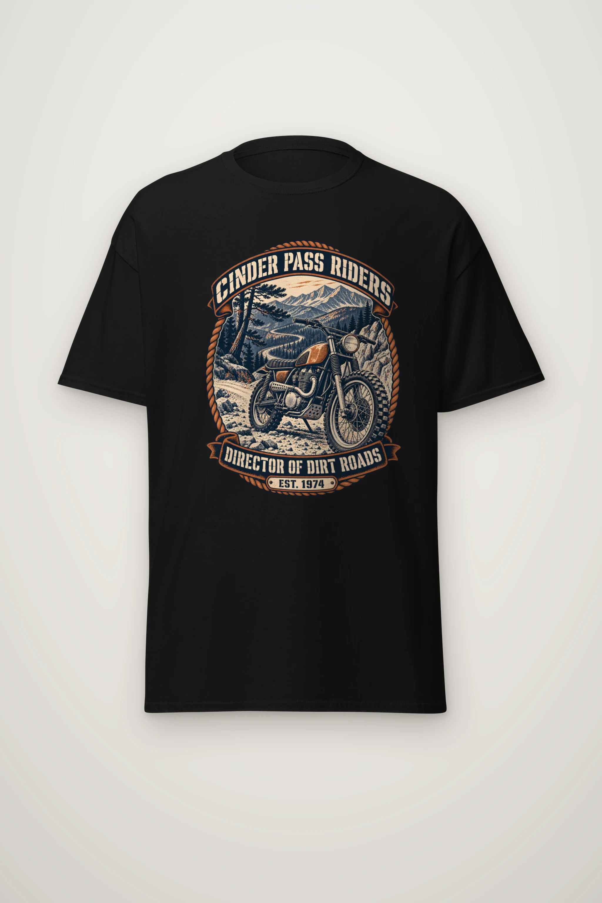 "Cinder Pass Riders" Heavyweight Unisex Crewneck T-shirt