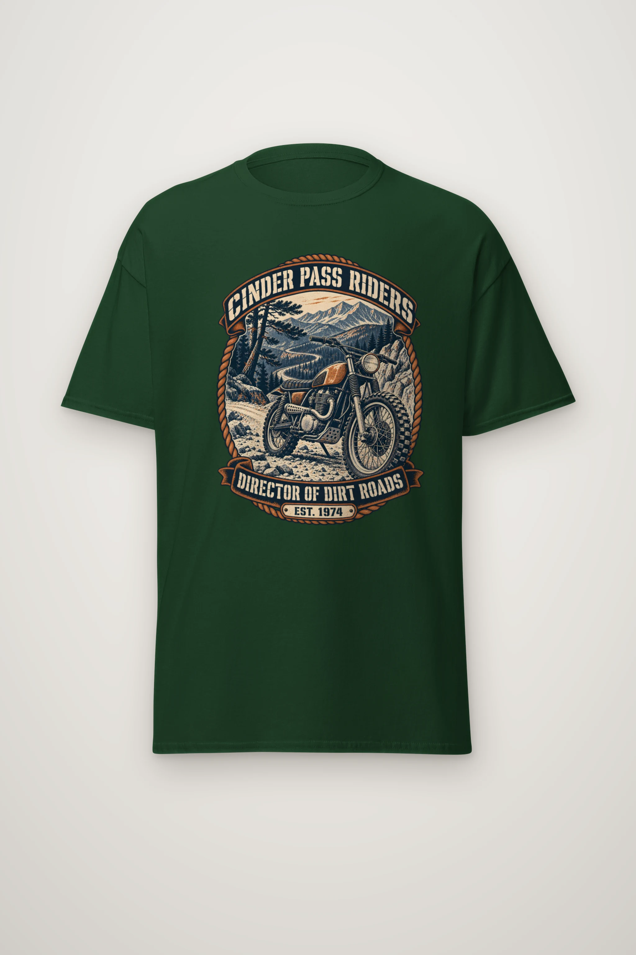 "Cinder Pass Riders" Heavyweight Unisex Crewneck T-shirt