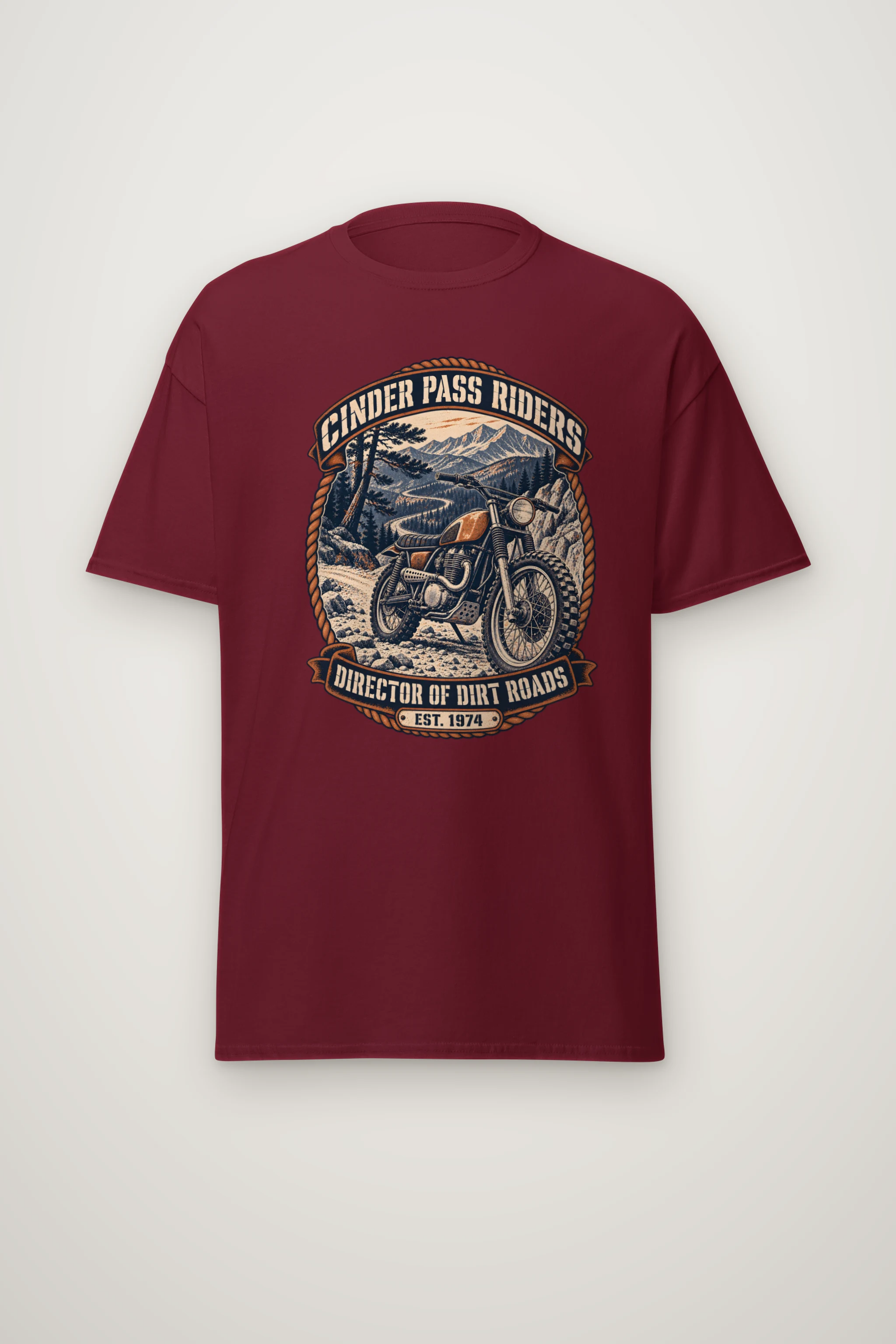 "Cinder Pass Riders" Heavyweight Unisex Crewneck T-shirt