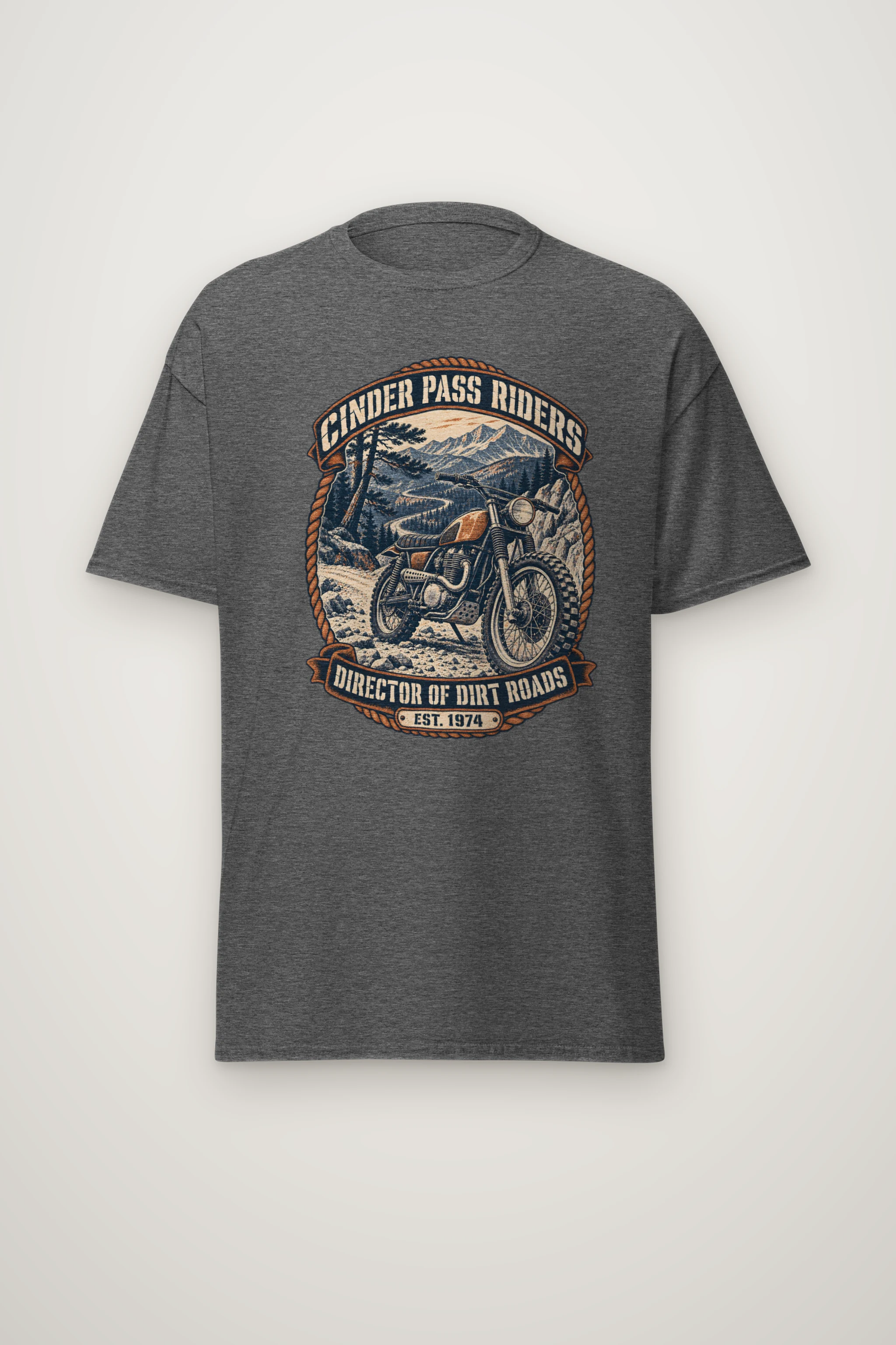 "Cinder Pass Riders" Heavyweight Unisex Crewneck T-shirt