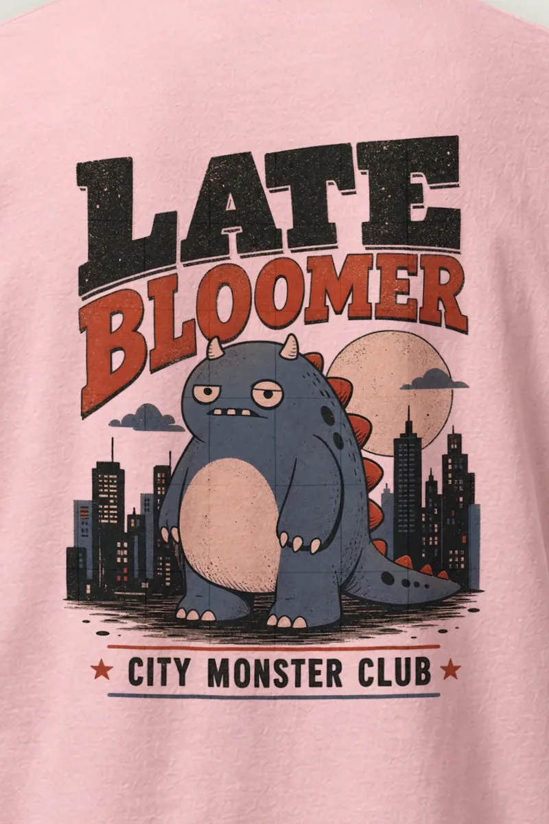 "City Monster Club" Heavyweight Unisex Crewneck T-shirt