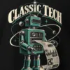"Classic Tech Newsbot" Heavy Blend Unisex Crewneck Sweatshirt
