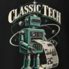 "Classic Tech Newsbot" Heavyweight Unisex Crewneck T-shirt