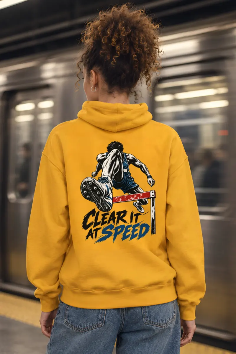"Clear It at Speed" Heavy Blend Unisex Pullover Hoodie