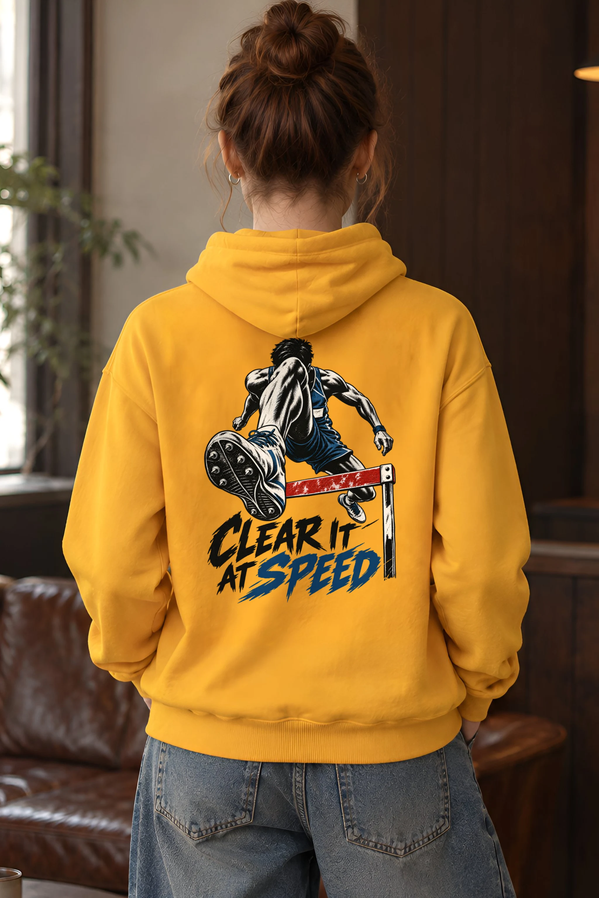 "Clear It at Speed" Heavy Blend Unisex Pullover Hoodie