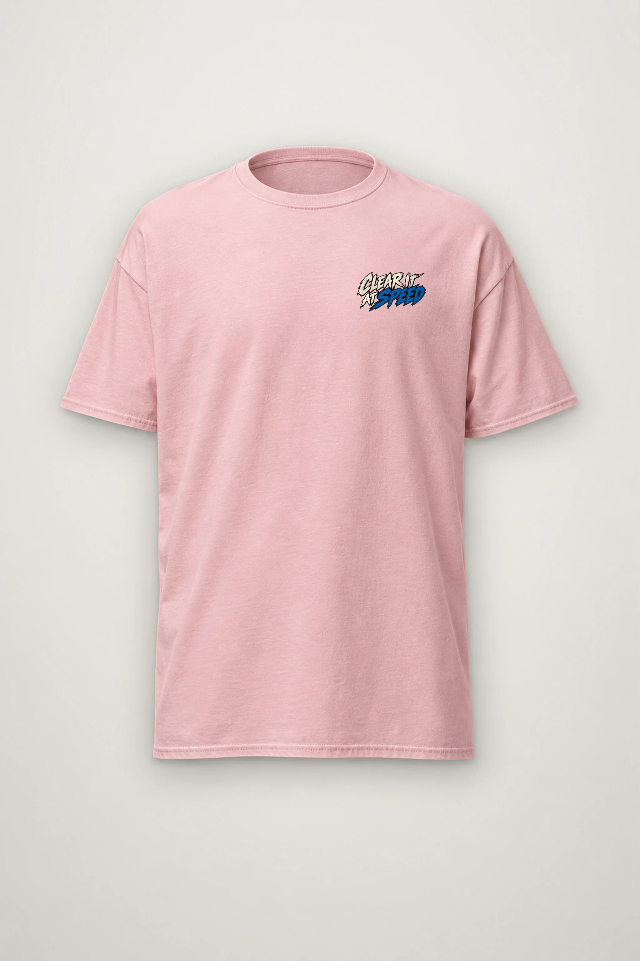 "Clear It at Speed" Heavyweight Unisex Crewneck T-shirt