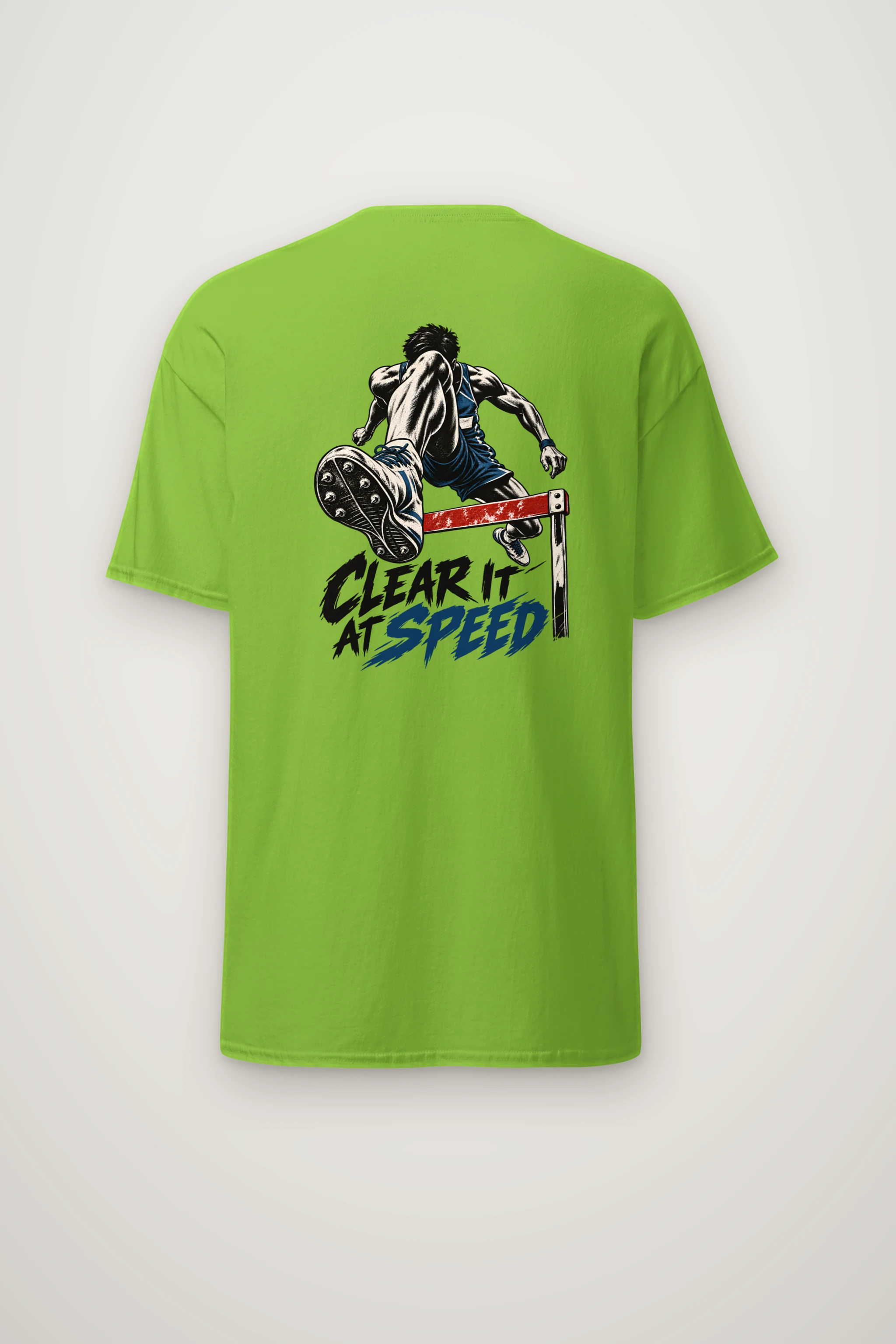 "Clear It at Speed" Heavyweight Unisex Crewneck T-shirt