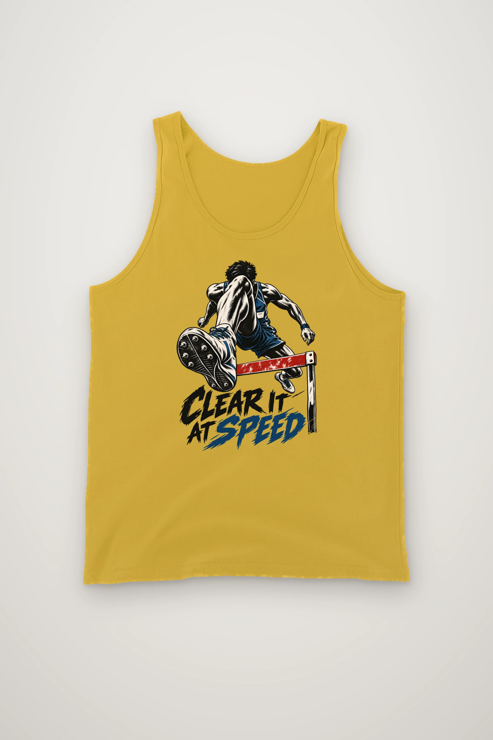 "Clear It at Speed" Unisex Jersey Tank