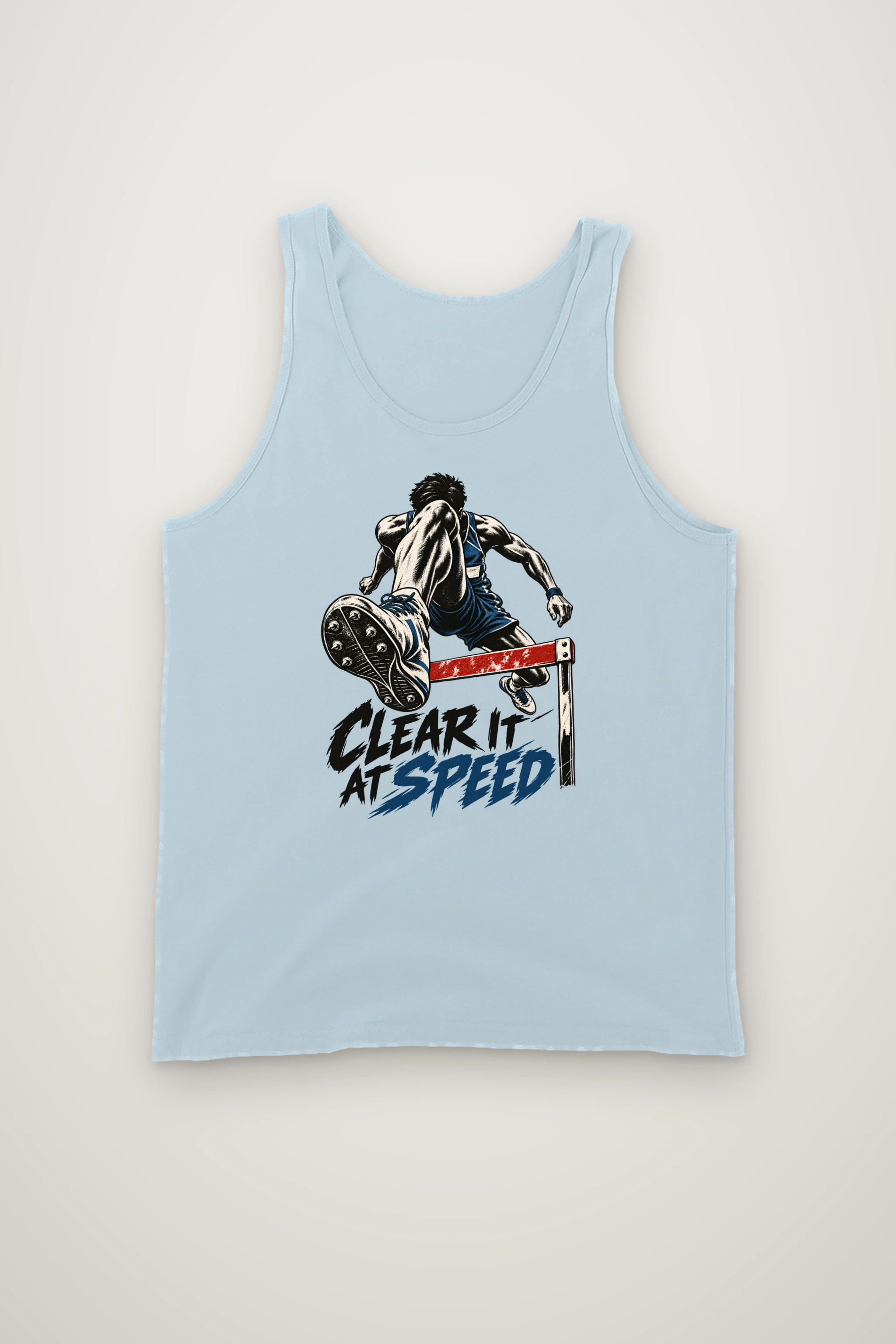 "Clear It at Speed" Unisex Jersey Tank