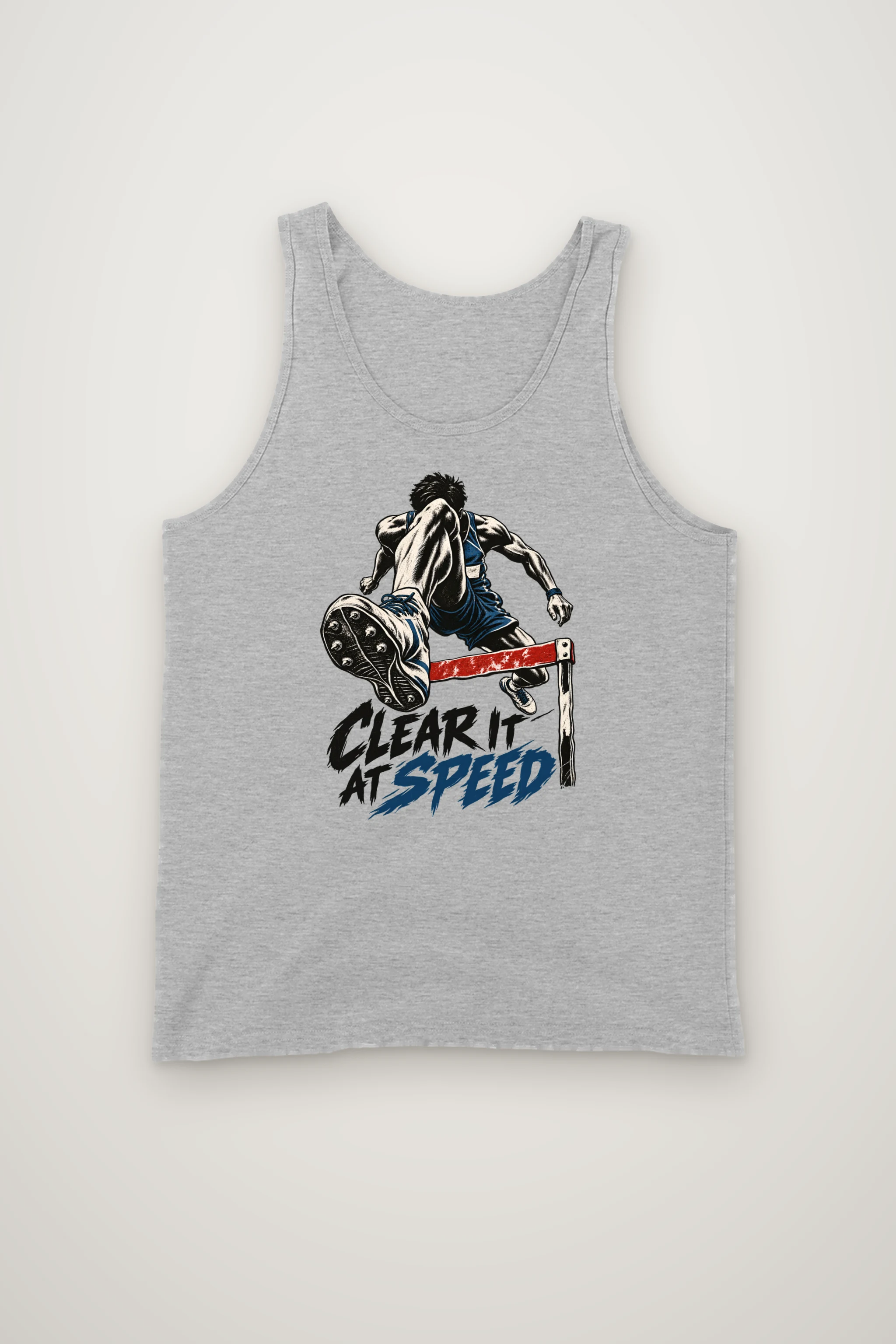 "Clear It at Speed" Unisex Jersey Tank