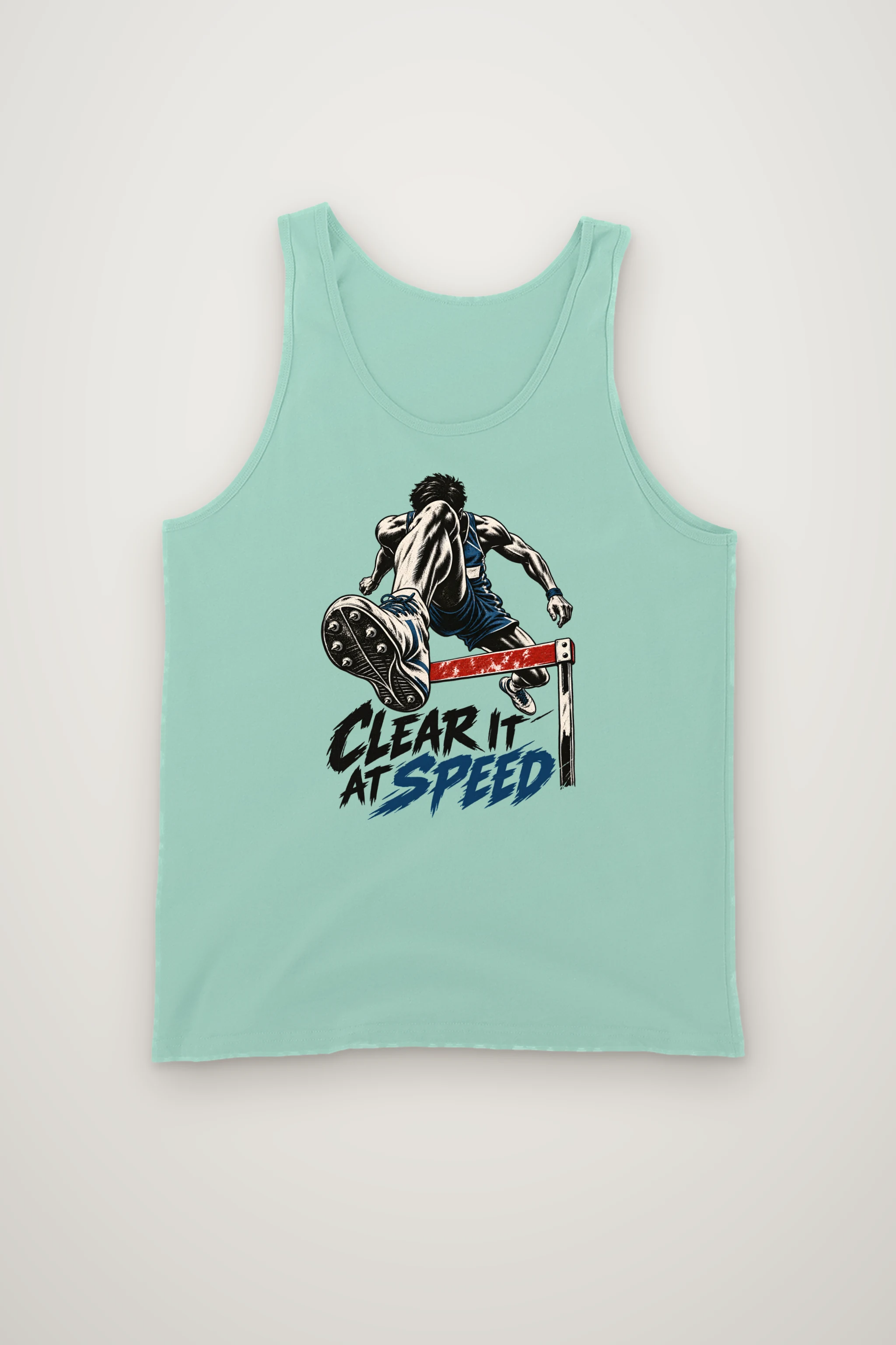 "Clear It at Speed" Unisex Jersey Tank
