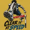 "Clear It at Speed" Unisex Jersey Tank