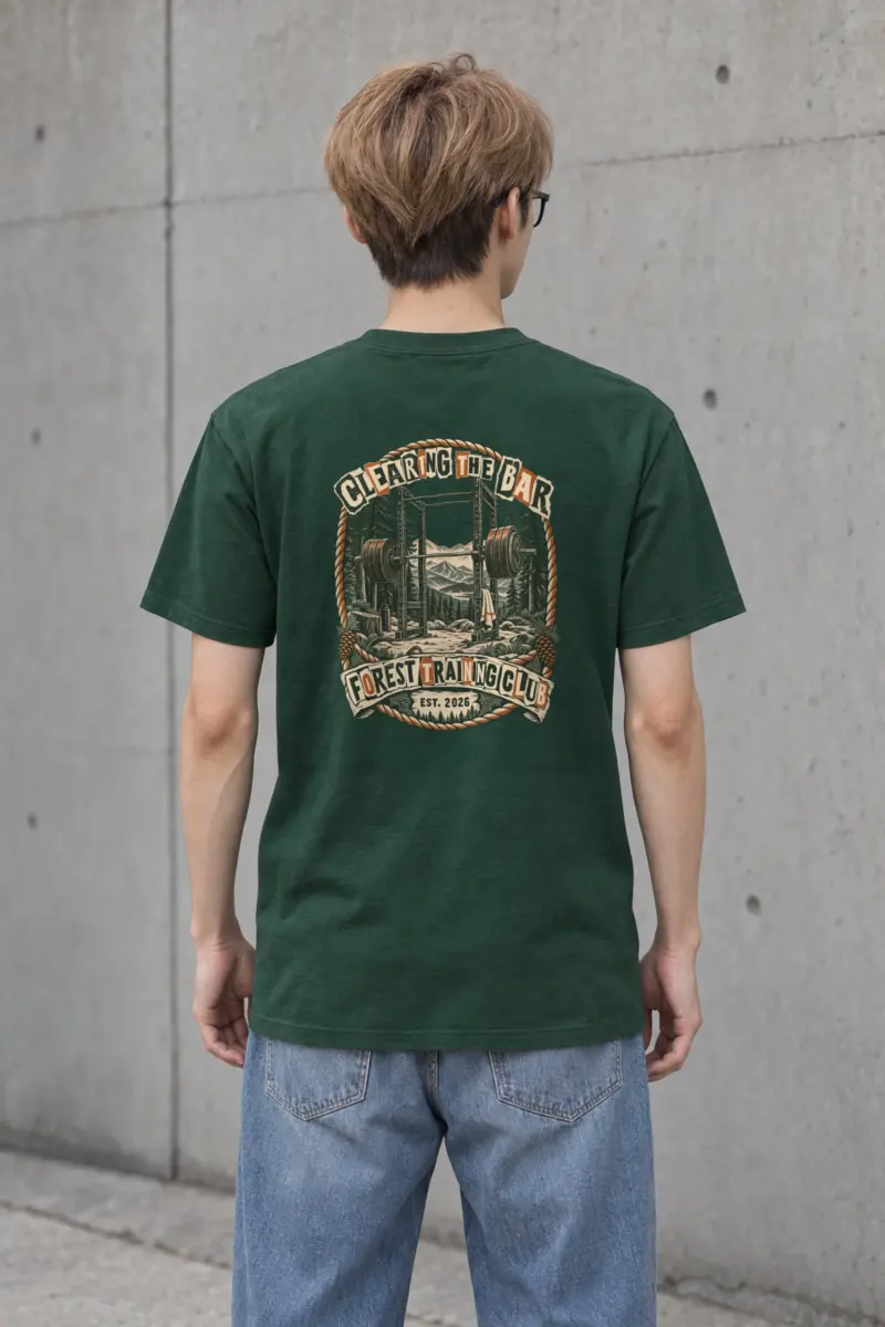 "Clearing the Bar" Heavyweight Unisex Crewneck T-shirt