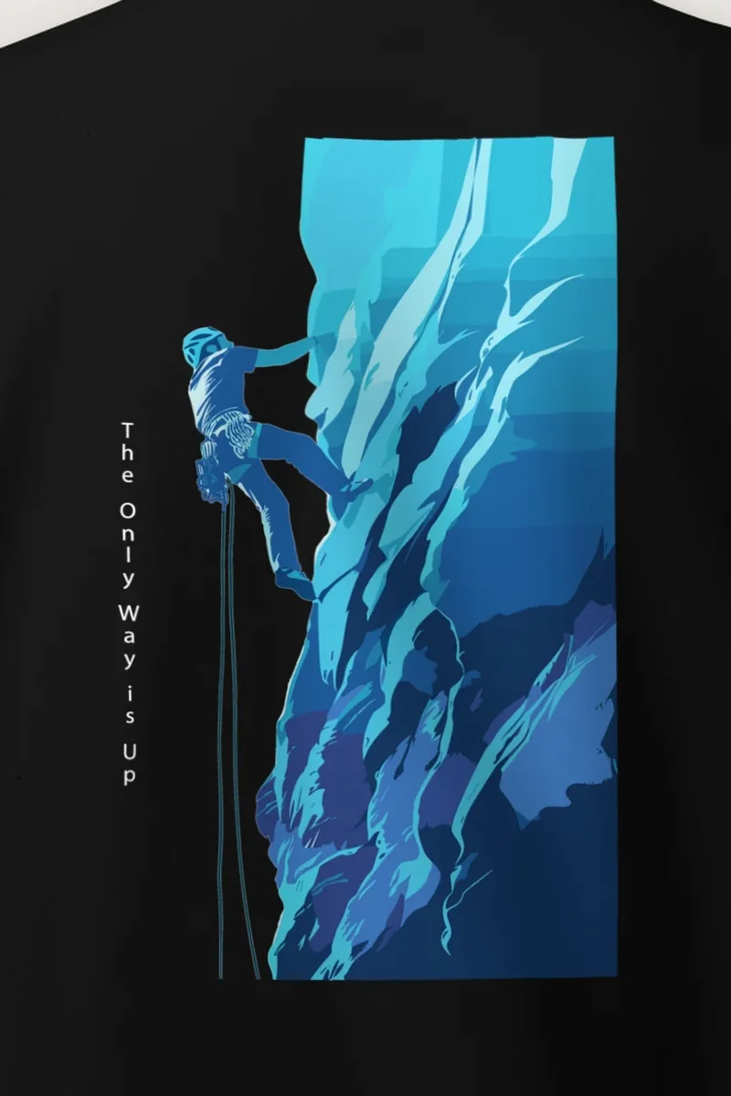 "Cliff Ascent" Heavy Blend Unisex Crewneck Sweatshirt