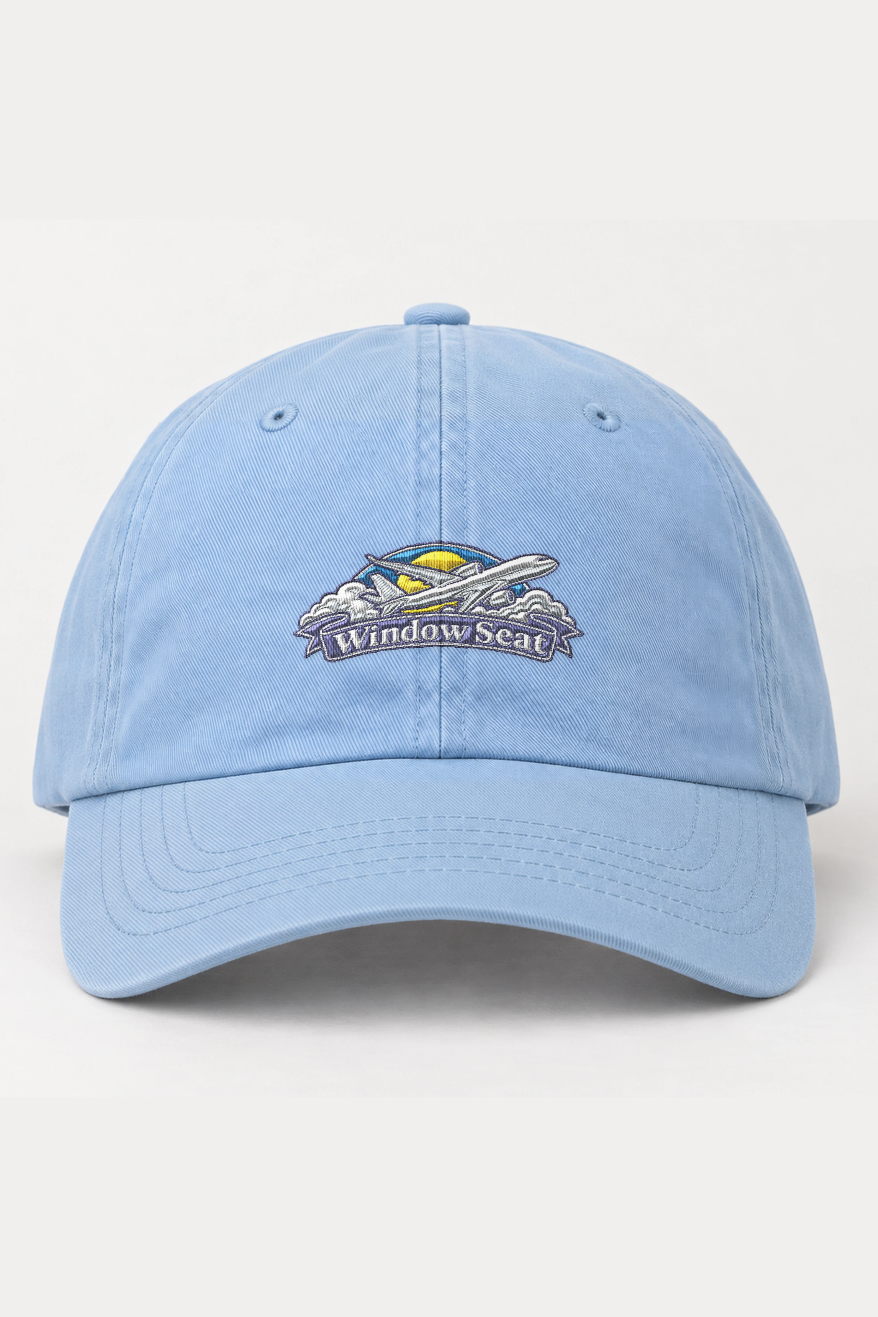 "Climbing Jet Sun Badge" Classic Dad Hat · Embroidered