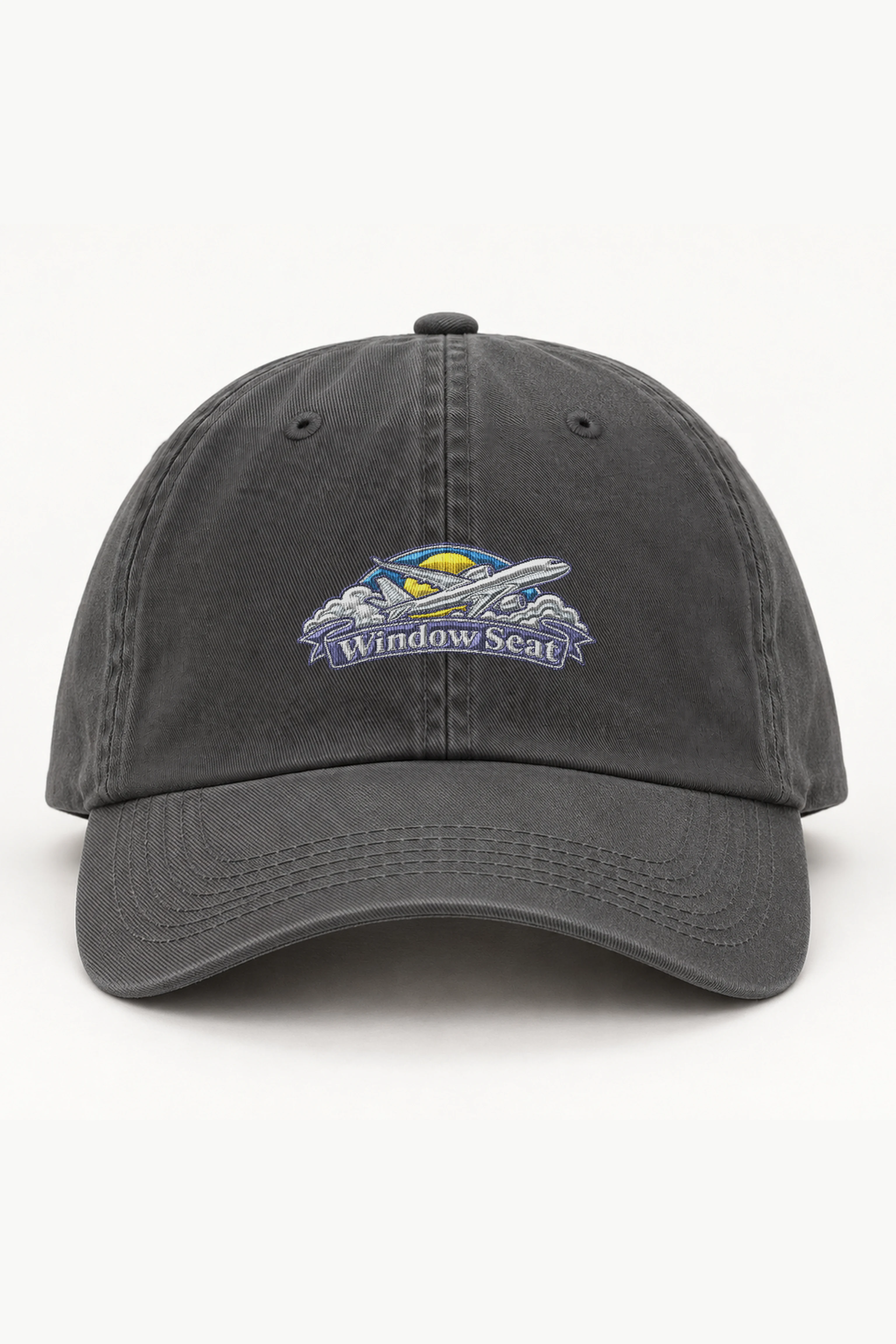 "Climbing Jet Sun Badge" Classic Dad Hat · Embroidered