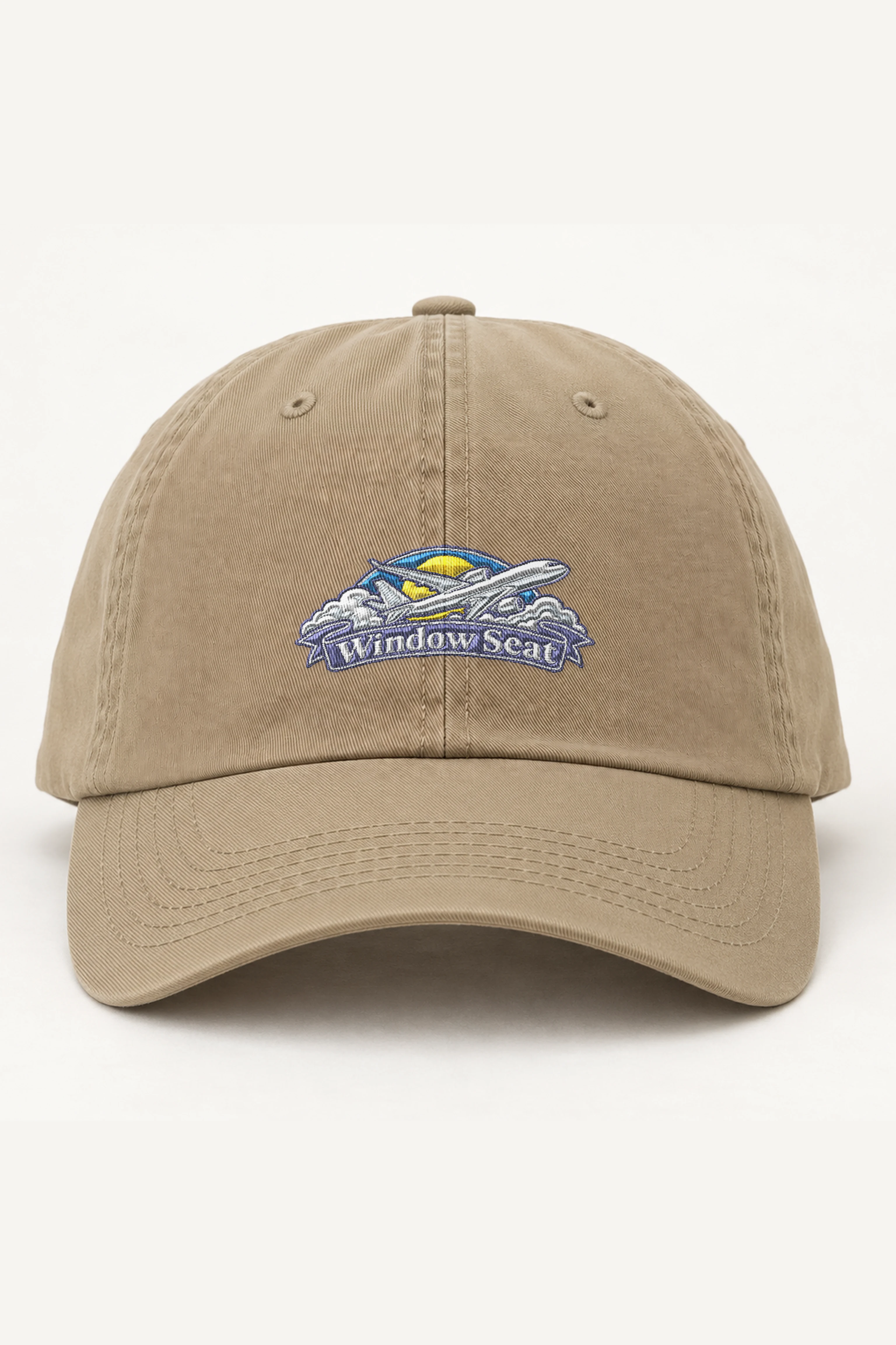 "Climbing Jet Sun Badge" Classic Dad Hat · Embroidered