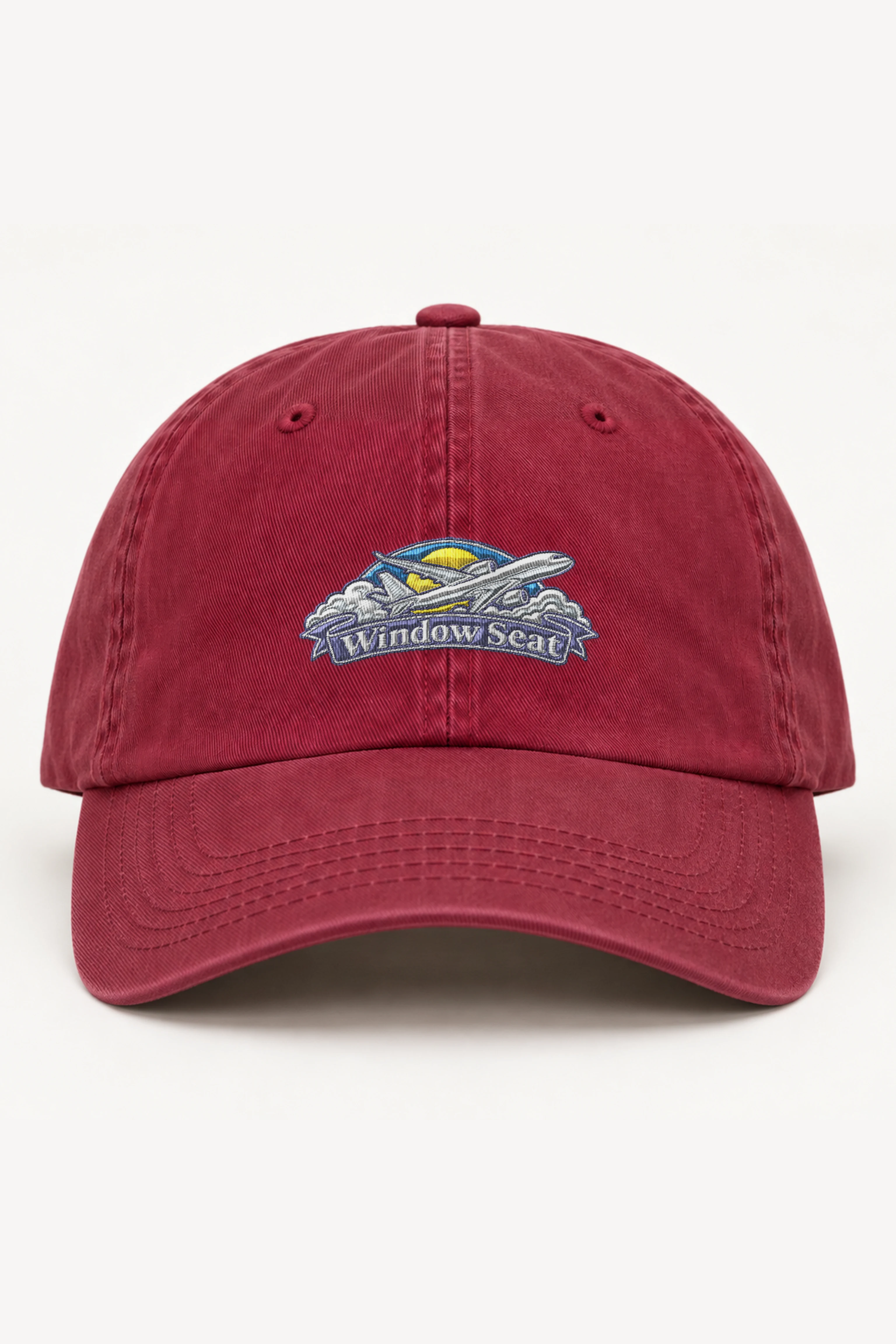 "Climbing Jet Sun Badge" Classic Dad Hat · Embroidered