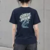 "Coast Down Evening Ride" Heavyweight Unisex Crewneck T-shirt