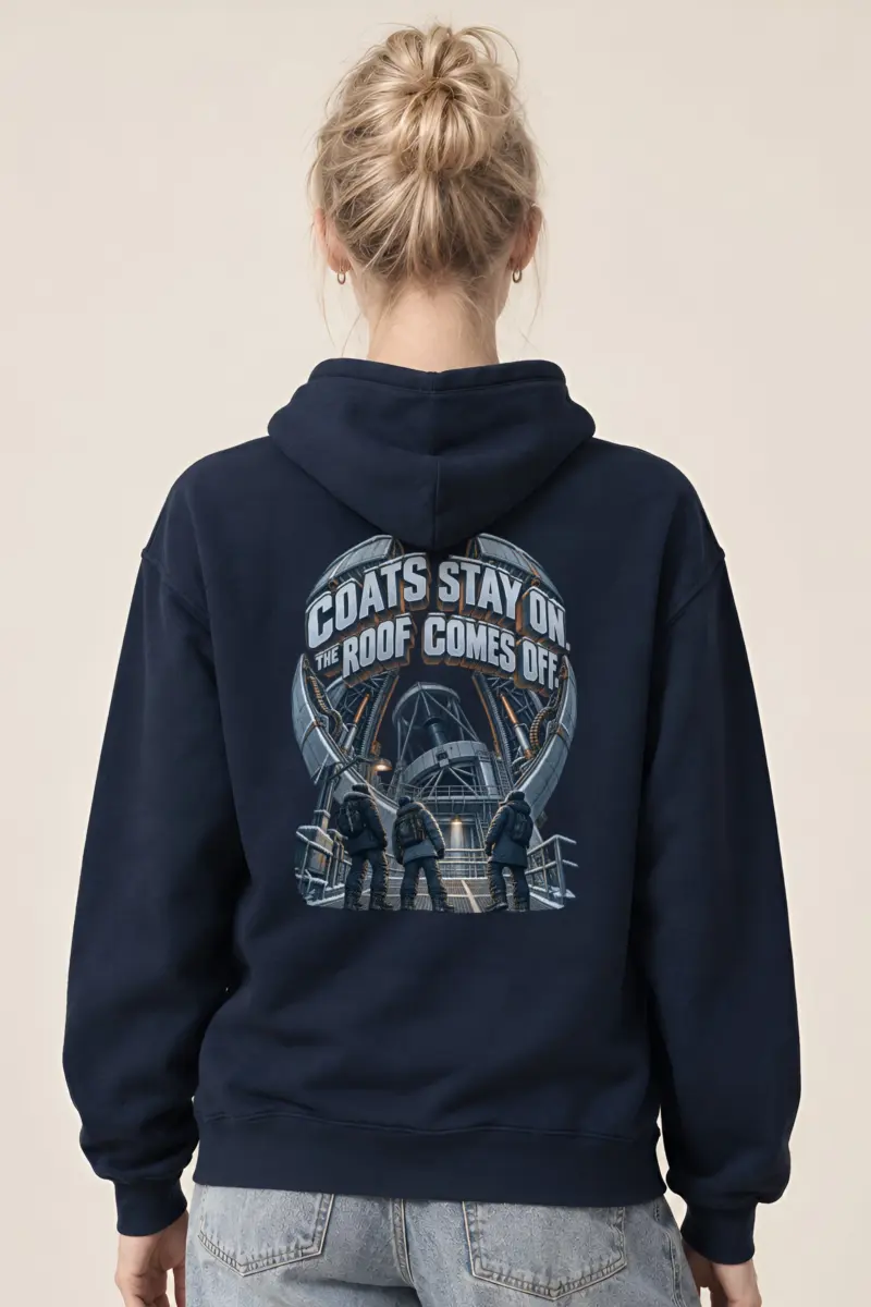 "Coats Stay On" Heavy Blend Unisex Pullover Hoodie