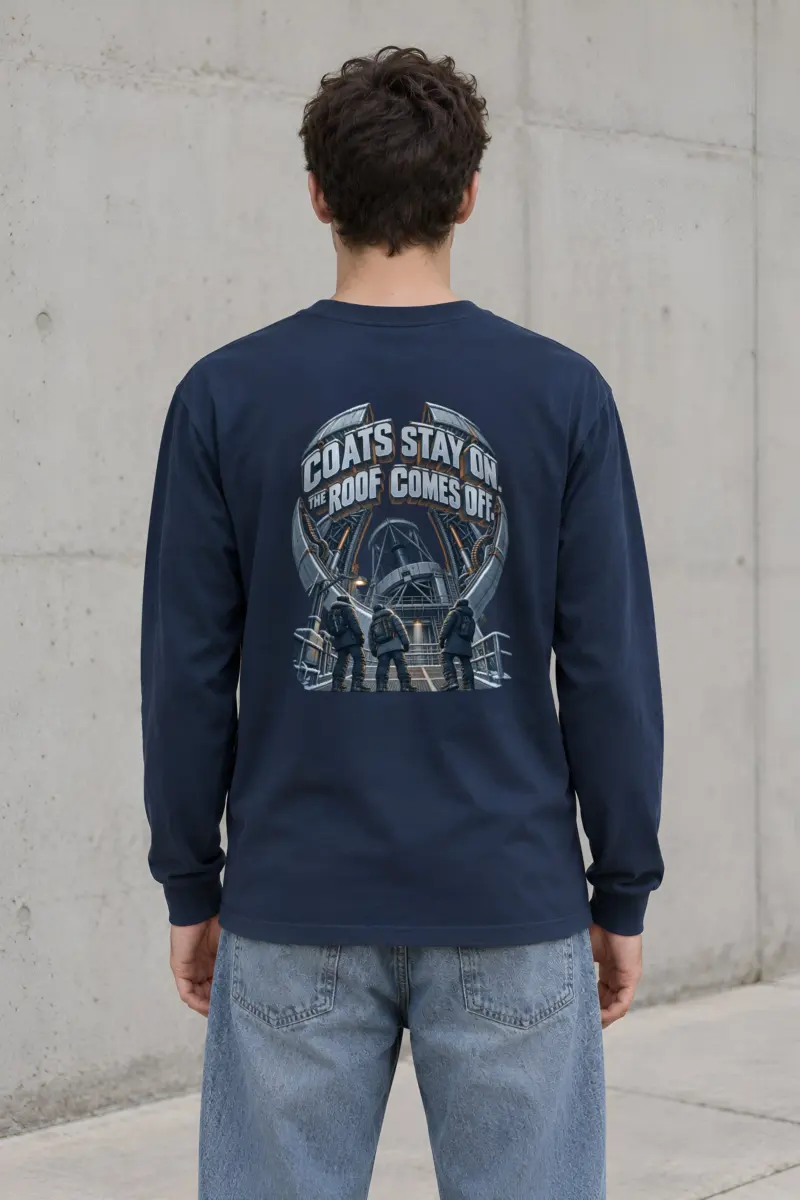 "Coats Stay On" Unisex Longsleeve T-shirt