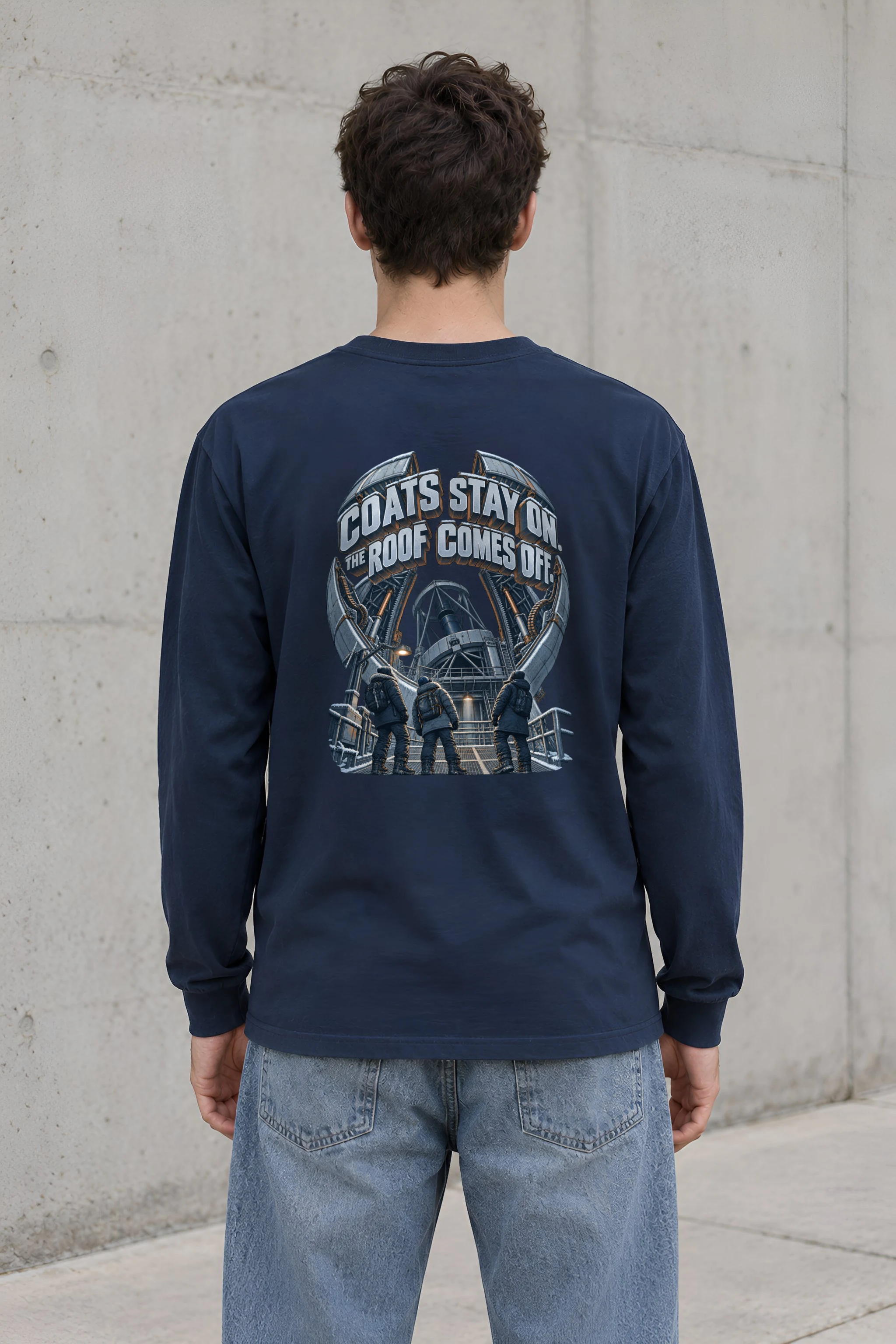 "Coats Stay On" Unisex Longsleeve T-shirt