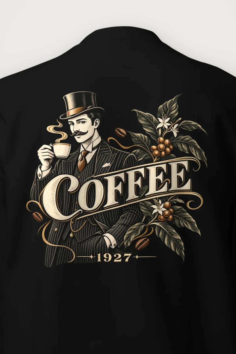 "Coffee 1927" Heavy Blend Unisex Crewneck Sweatshirt