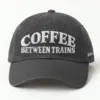 "Coffee Between Trains" Classic Dad Hat · Embroidered