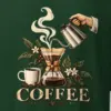 "Coffee Botanica" Heavyweight Unisex Crewneck T-shirt