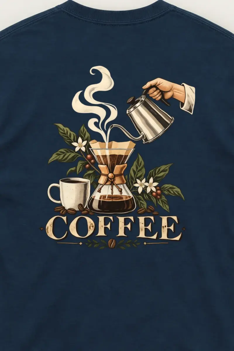 "Coffee Botanicals" Unisex Longsleeve T-shirt