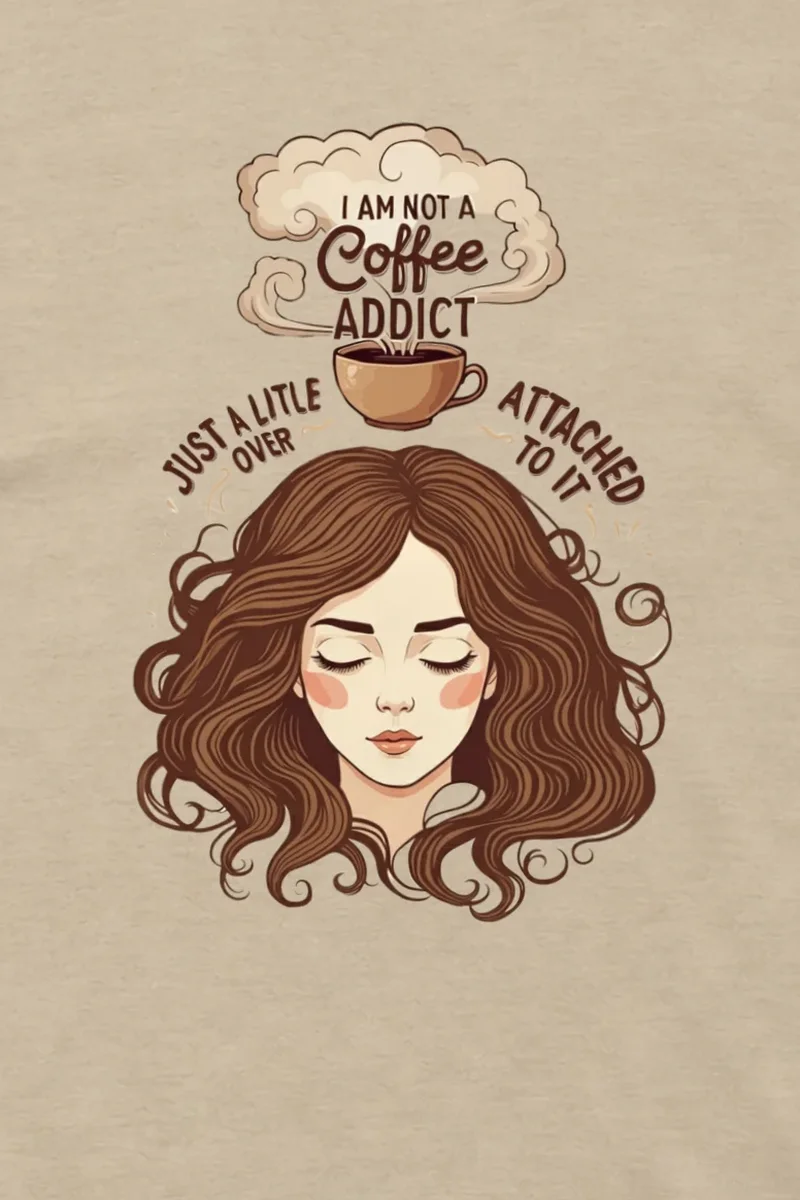 "Coffee Over Attached" Unisex Longsleeve T-shirt