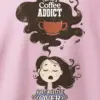 "Coffee Steam Daydream" Heavy Blend Unisex Crewneck Sweatshirt