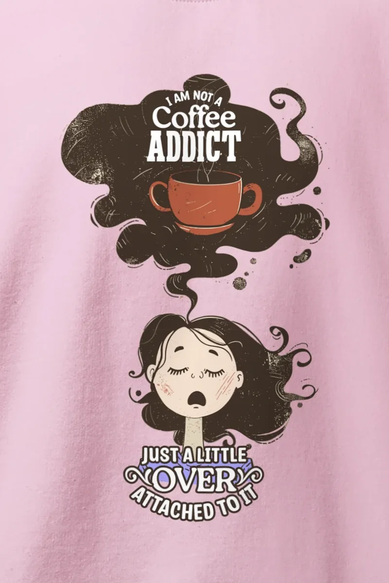 "Coffee Steam Daydream" Heavy Blend Unisex Crewneck Sweatshirt