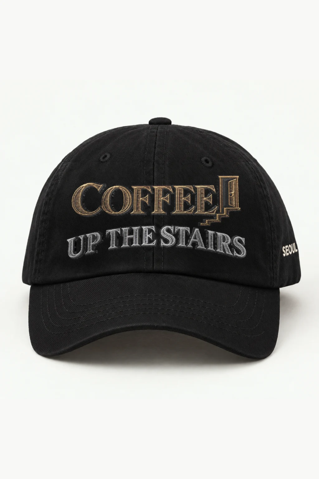 "Coffee Up the Stairs" Classic Dad Hat · Embroidered