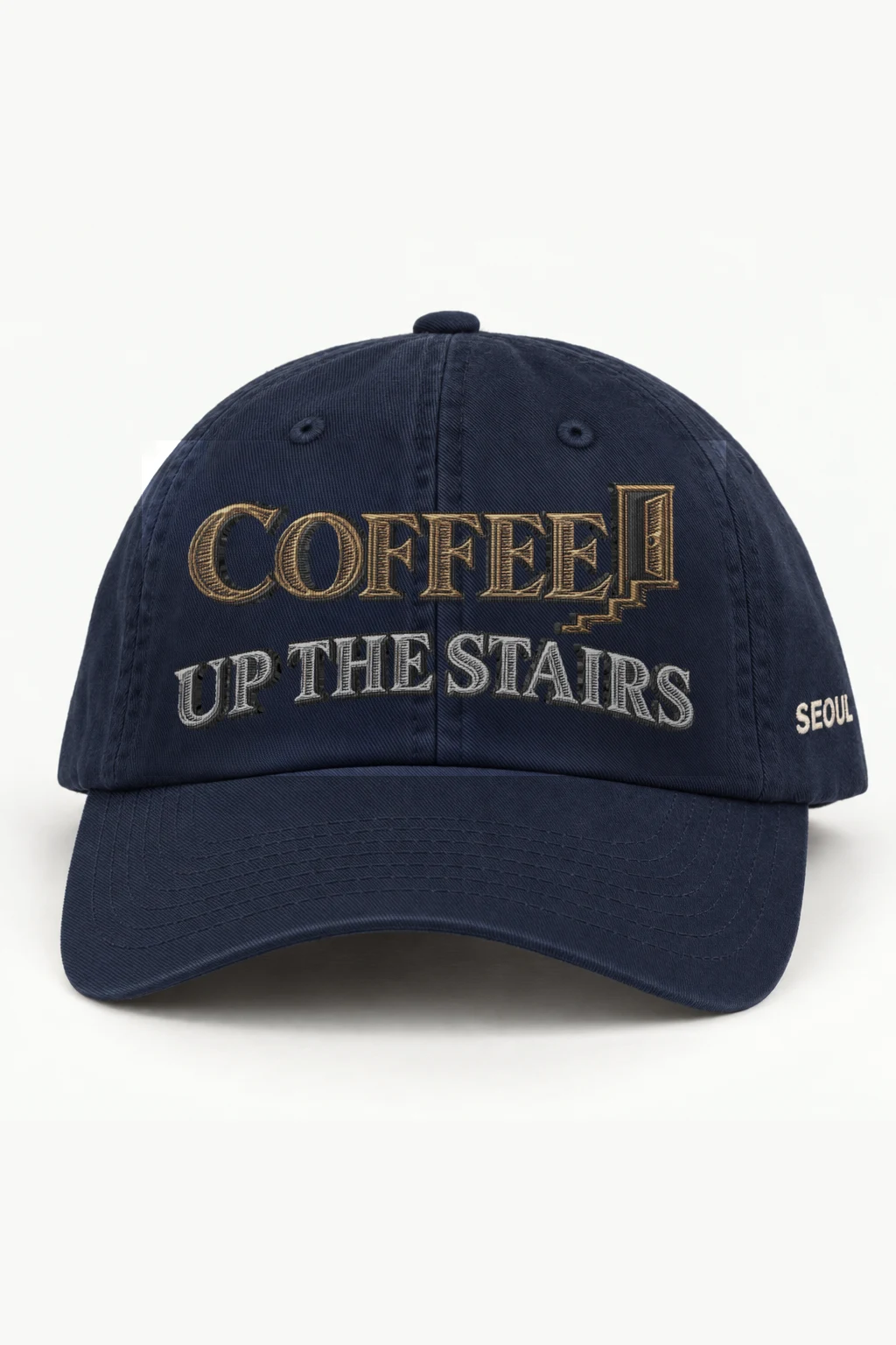 "Coffee Up the Stairs" Classic Dad Hat · Embroidered