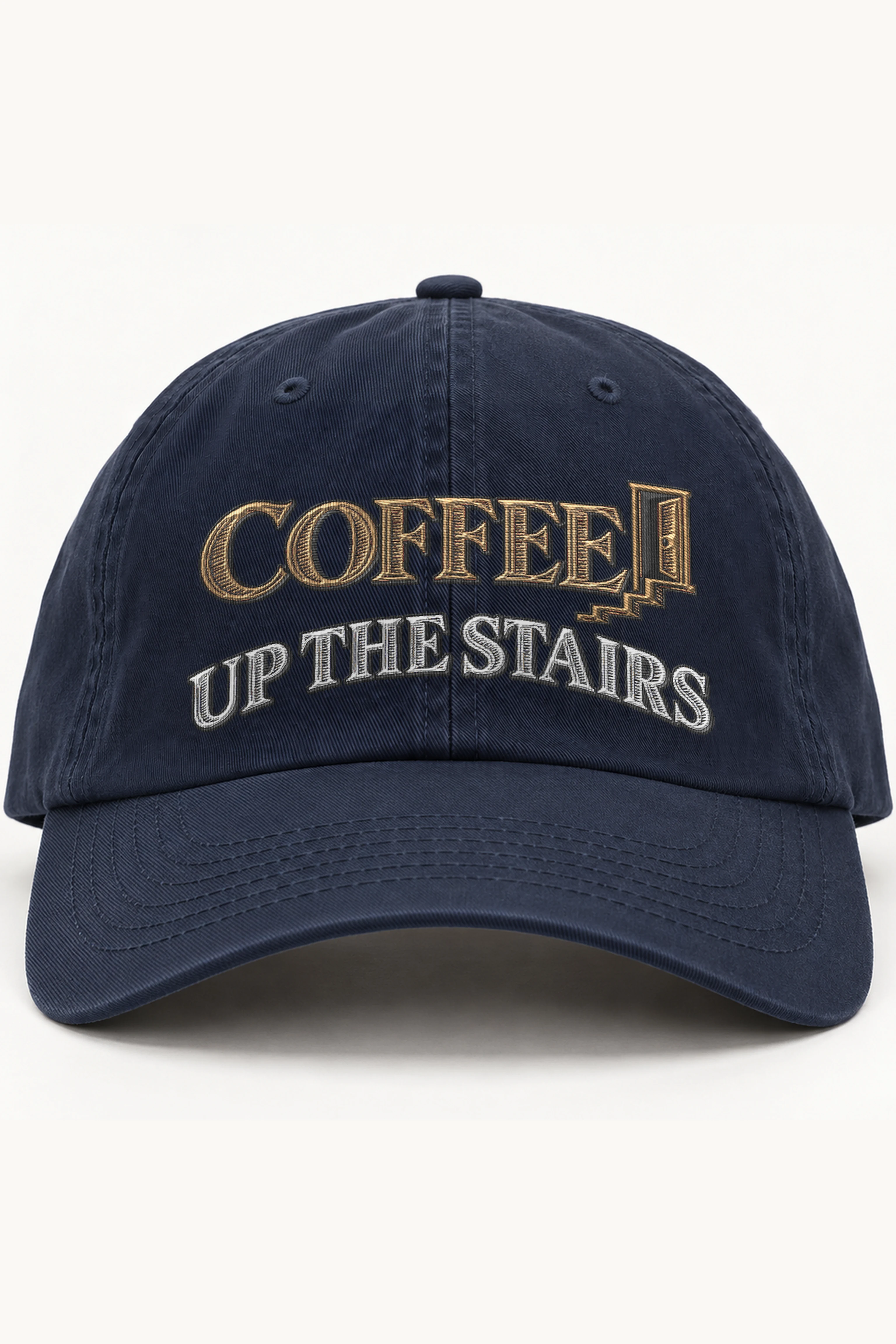 "Coffee Up the Stairs" Classic Dad Hat · Embroidered