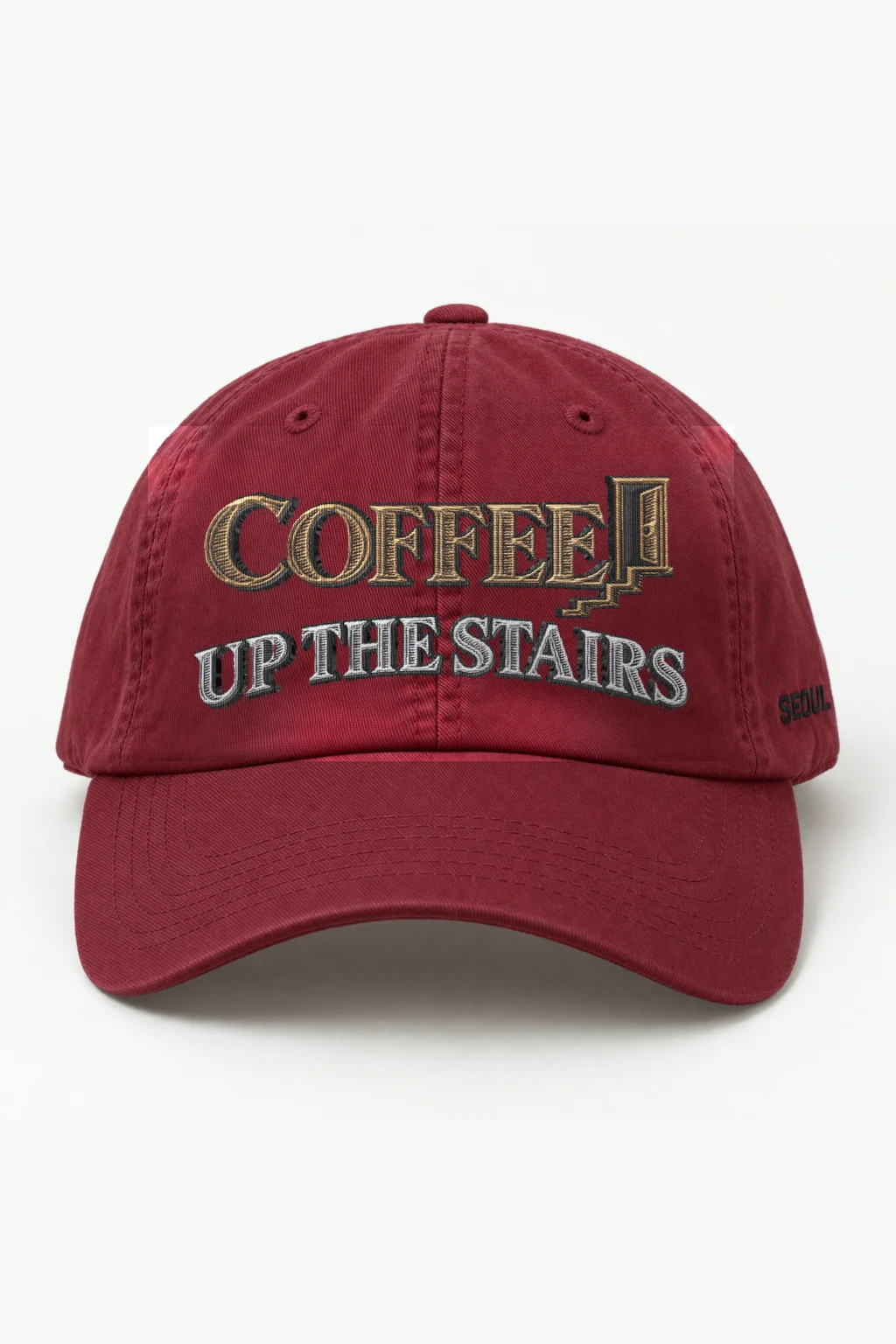 "Coffee Up the Stairs" Classic Dad Hat · Embroidered