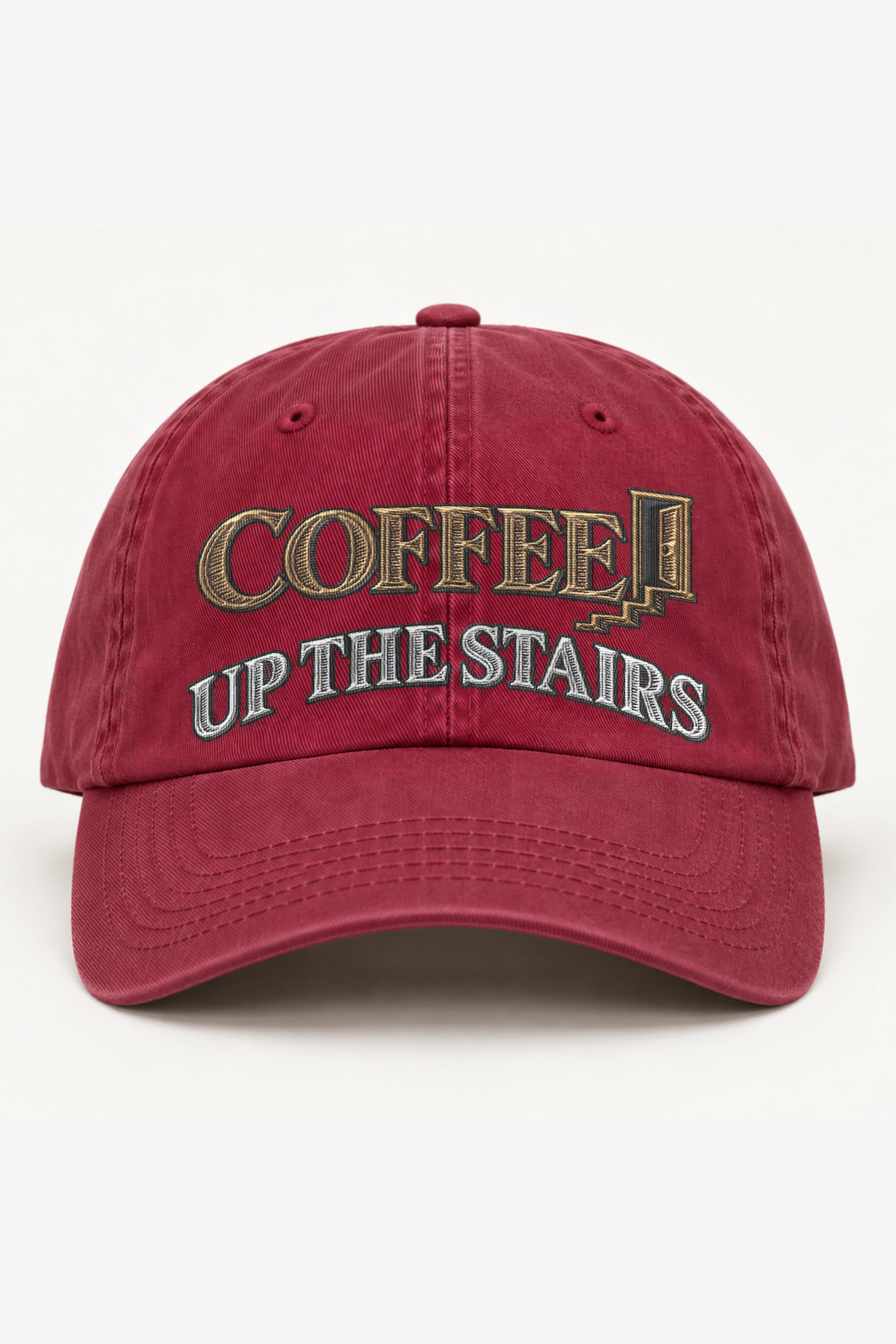 "Coffee Up the Stairs" Classic Dad Hat · Embroidered