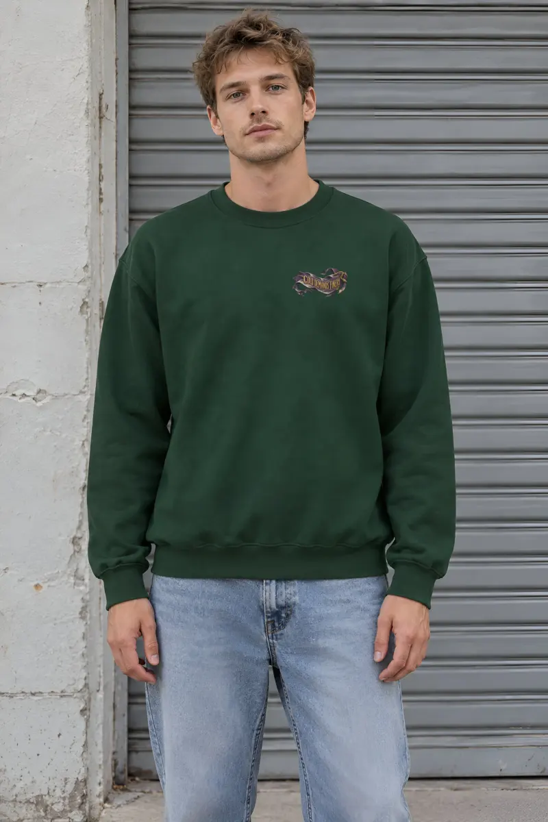 "Cold Demands Finery" Heavy Blend Unisex Crewneck Sweatshirt