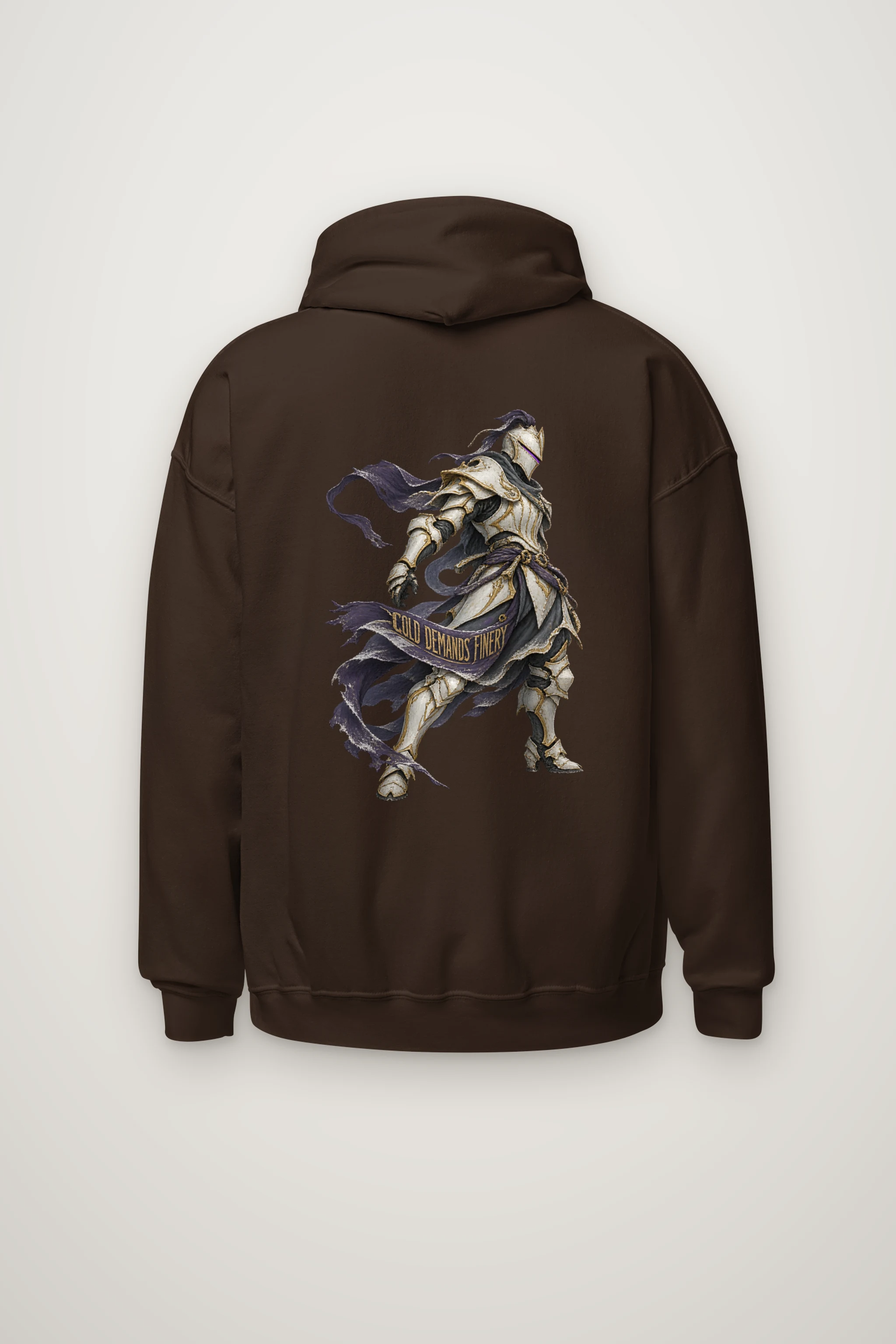 "Cold Demands Finery" Heavy Blend Unisex Pullover Hoodie
