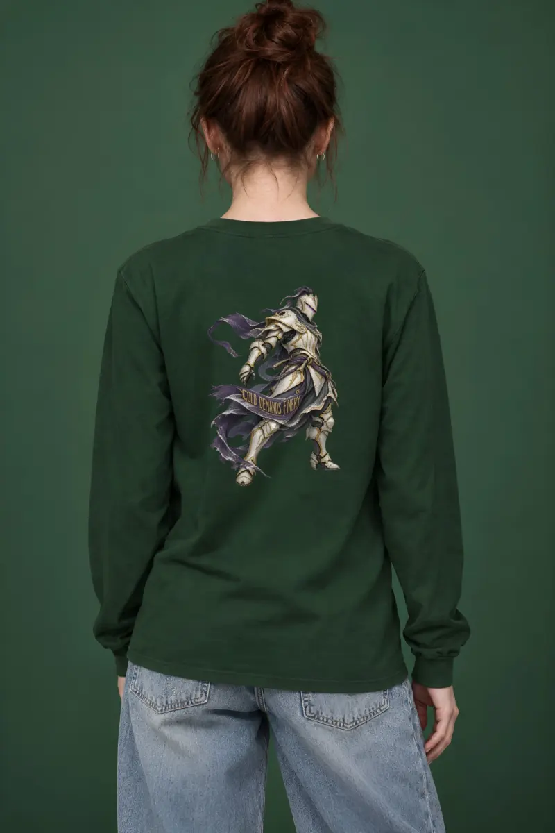 “Cold Demands Finery” Unisex Longsleeve T-shirt