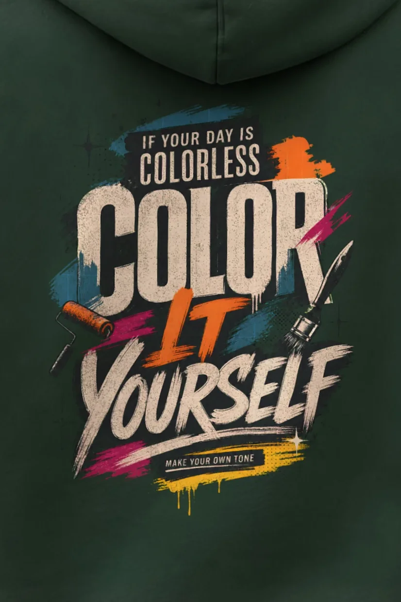 "Color Yourself" Heavy Blend Unisex Pullover Hoodie