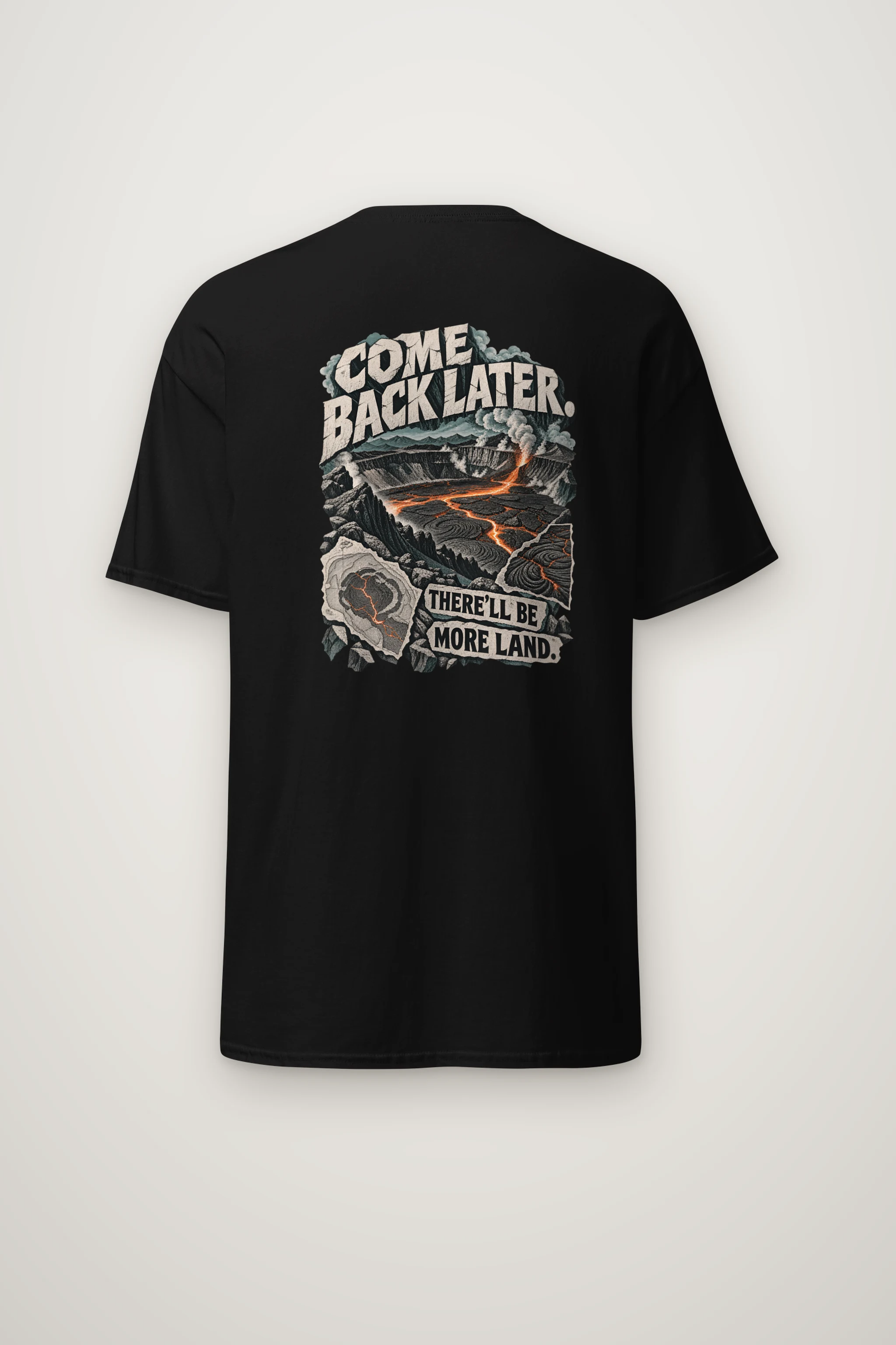 "Come Back Later" Heavyweight Unisex Crewneck T-shirt