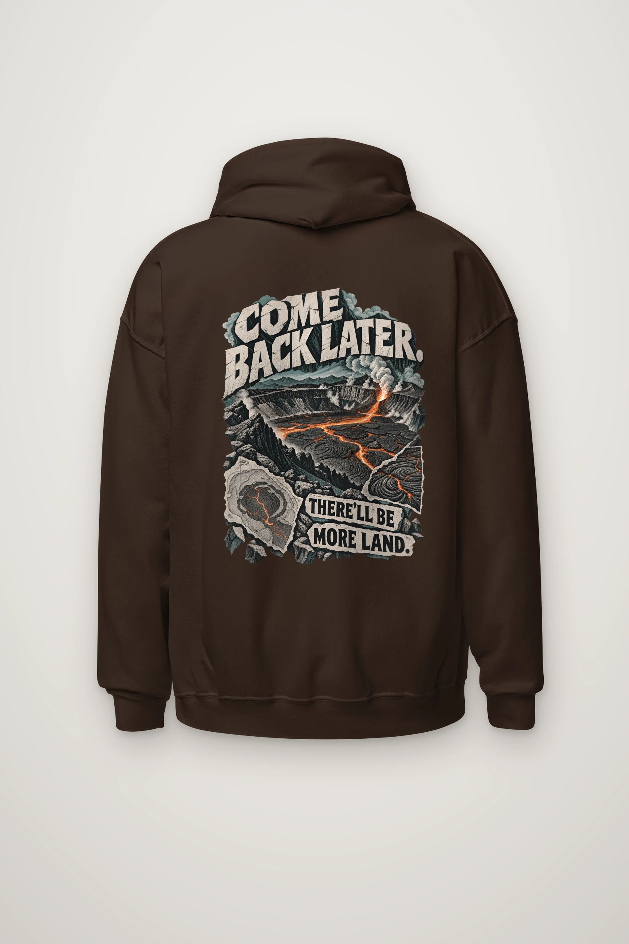 "Come Back Later Volcano" Heavy Blend Unisex Pullover Hoodie