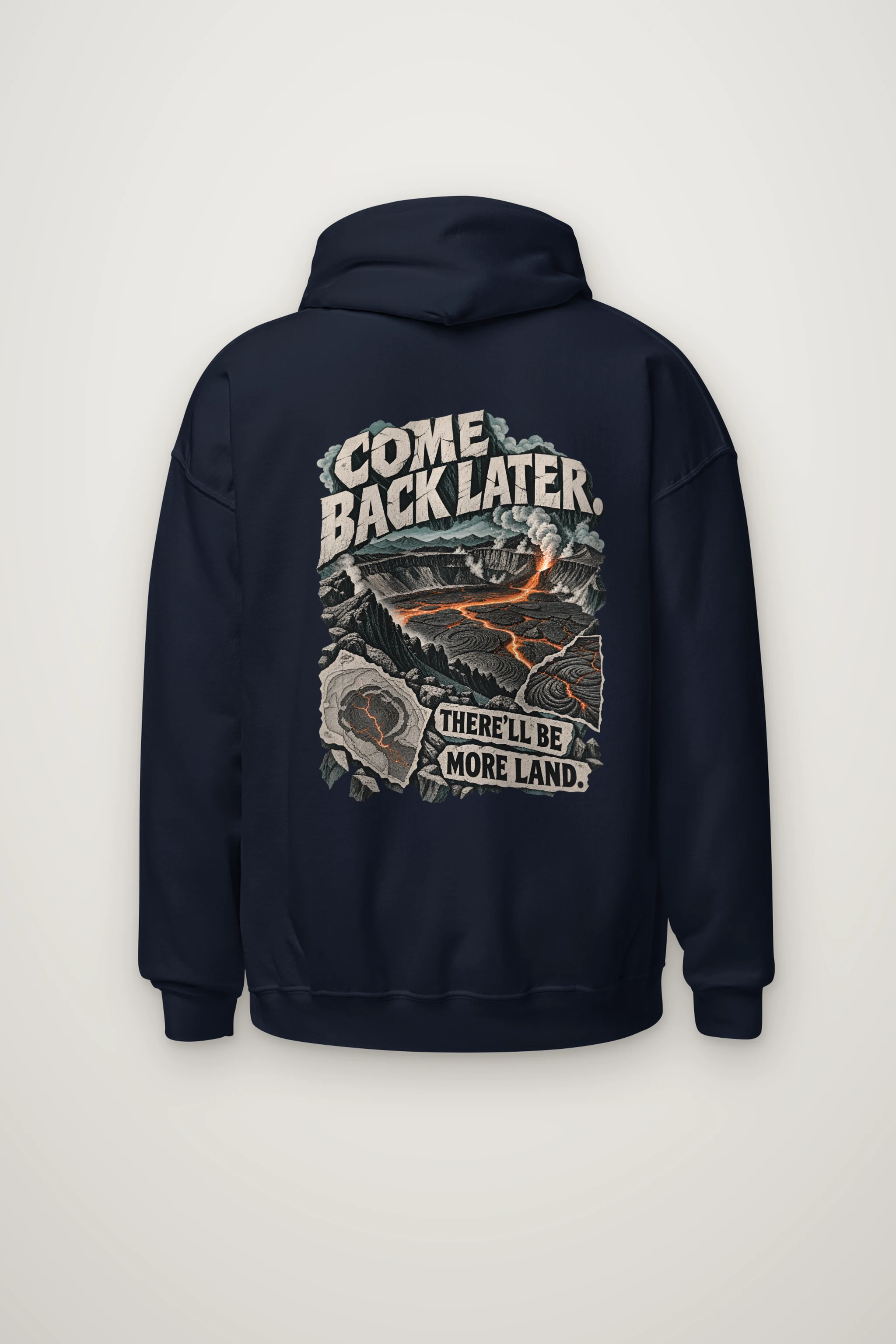 "Come Back Later Volcano" Heavy Blend Unisex Pullover Hoodie