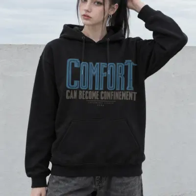 "Comfort Can Become Confinement" Heavy Blend Unisex Pullover Hoodie