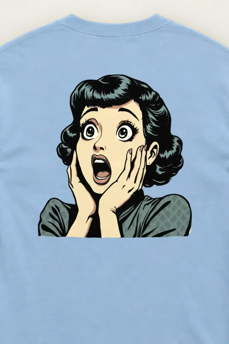 "Comic Shock" Unisex Longsleeve T-shirt
