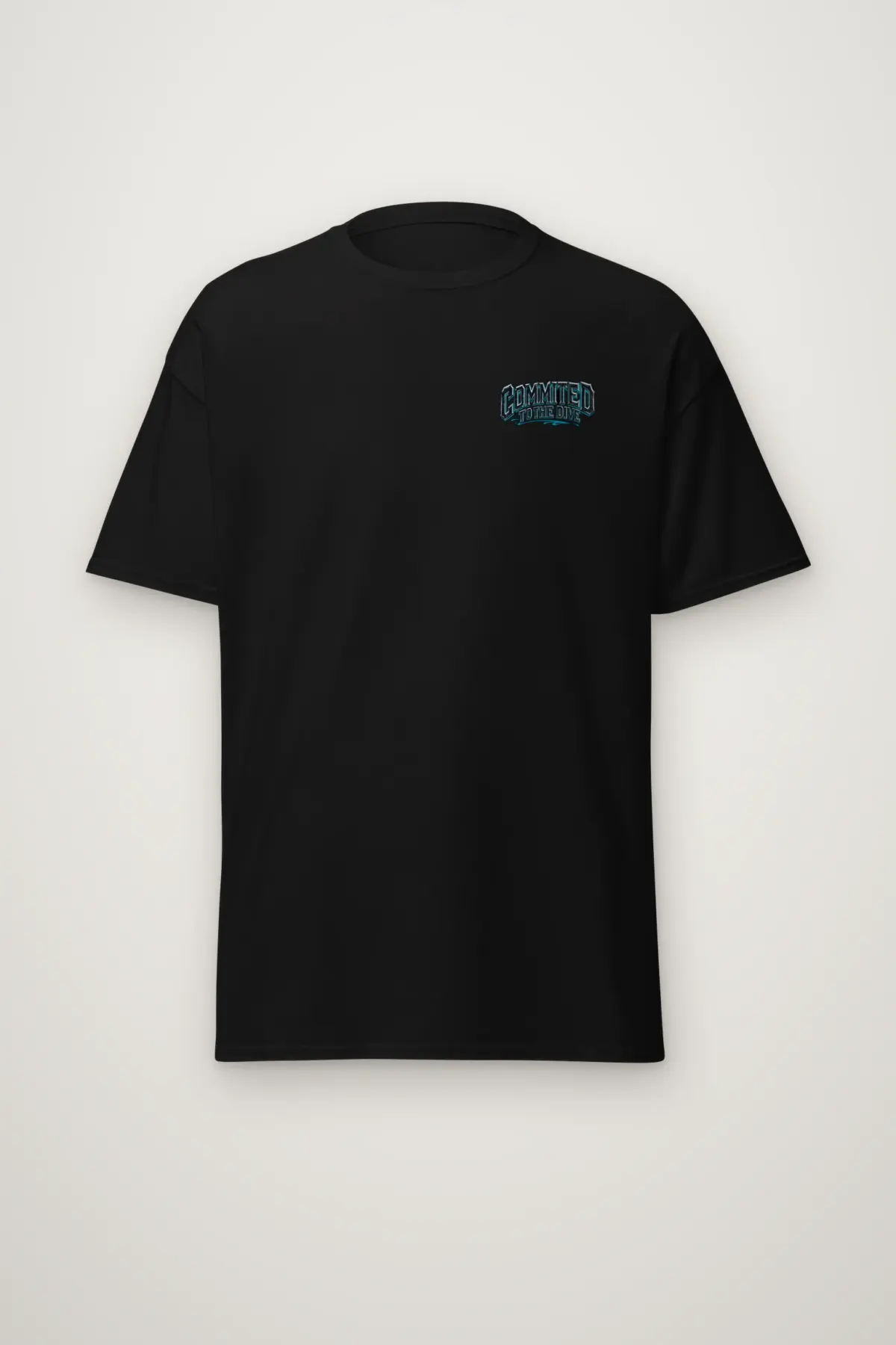 "Committed to the Dive" Heavyweight Unisex Crewneck T-shirt