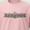 "Compass Star Filigree" Heavyweight Unisex Crewneck T-shirt